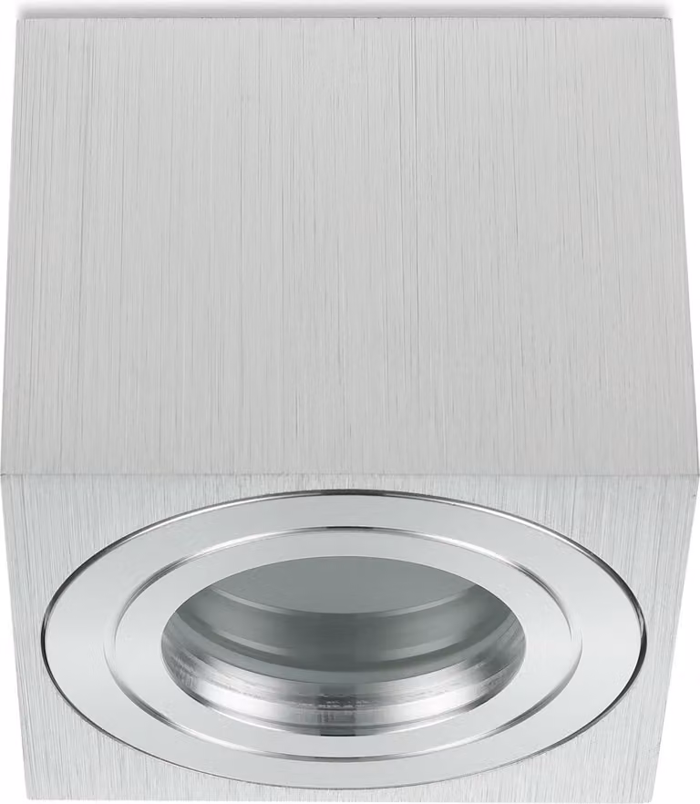 Sweet LED faretto da superficie bagno angolare piatto alluminio IP44 faretto da superficie