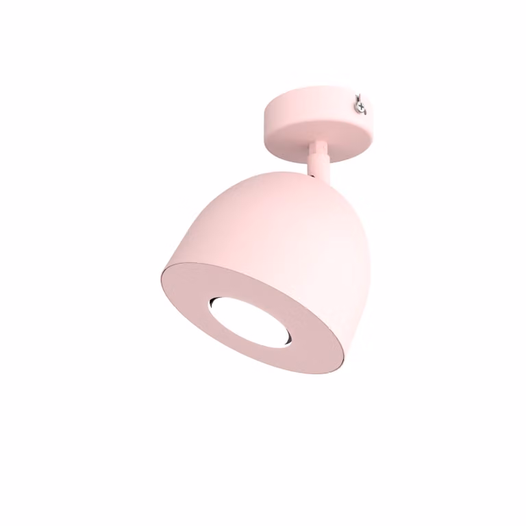 Lampada Da Soffitto Campanella 1X Monocolore Opaca