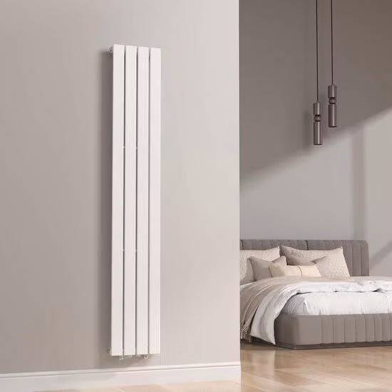 Radiatore di design, 180x30 cm, pannello radiante a parete