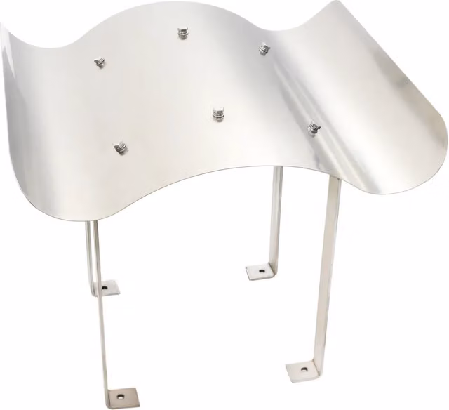 Comignolo per Canna Fumaria in Acciaio Inossidabile 70 x 100 x 38 cm CFW5351216