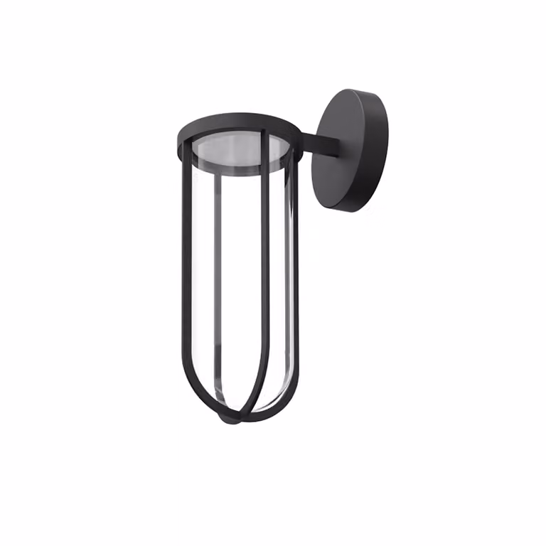 Flos - In Vitro Wall Dimmable DALI - Esterno - Nero