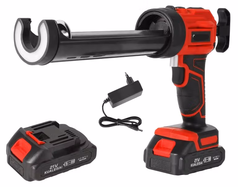 Pistola a batteria per applicazione di prodotti - 18V - 4 velocità - Antigoccia - Colore: rosso