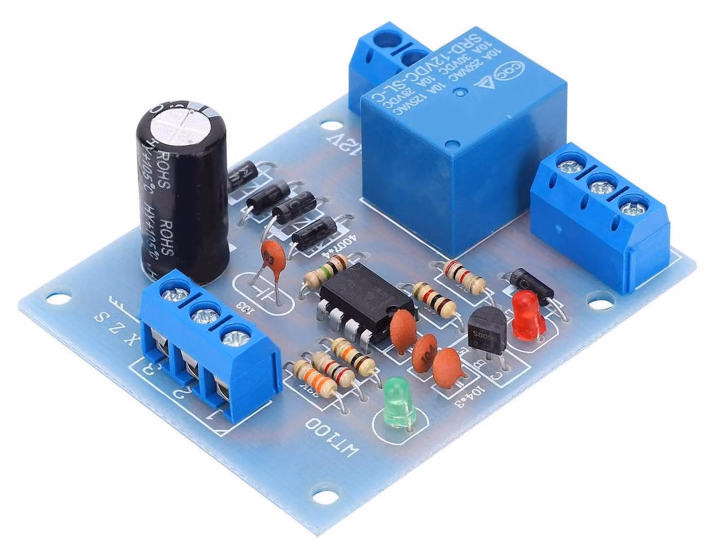 Modulo controller per livello dell'acqua a 12 VDC, interruttore automatico per liquidi, sensore