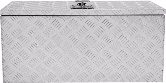 Cassetta degli attrezzi impermeabile in alluminio Monster Shop argento Extra Large 102L L: 81 cm, P: 37 cm, H: 35 cm – 1