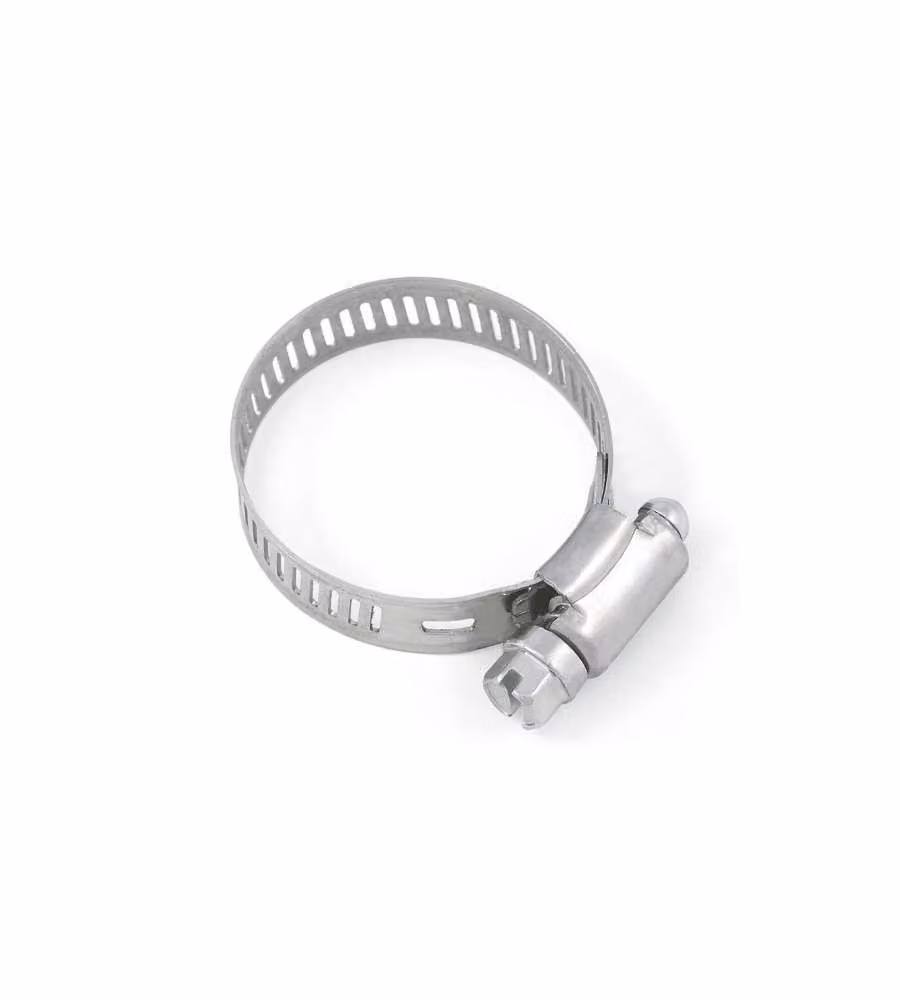 Fascetta stringitubo 38 - 50 mm. in acciaio Inox A2 - AISI 304 - 2 pz.