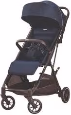Passeggino Inglesina Now Buggy 4 ruote con chiusura con una mano, Blu e Nero, fino a 22 kg – 1