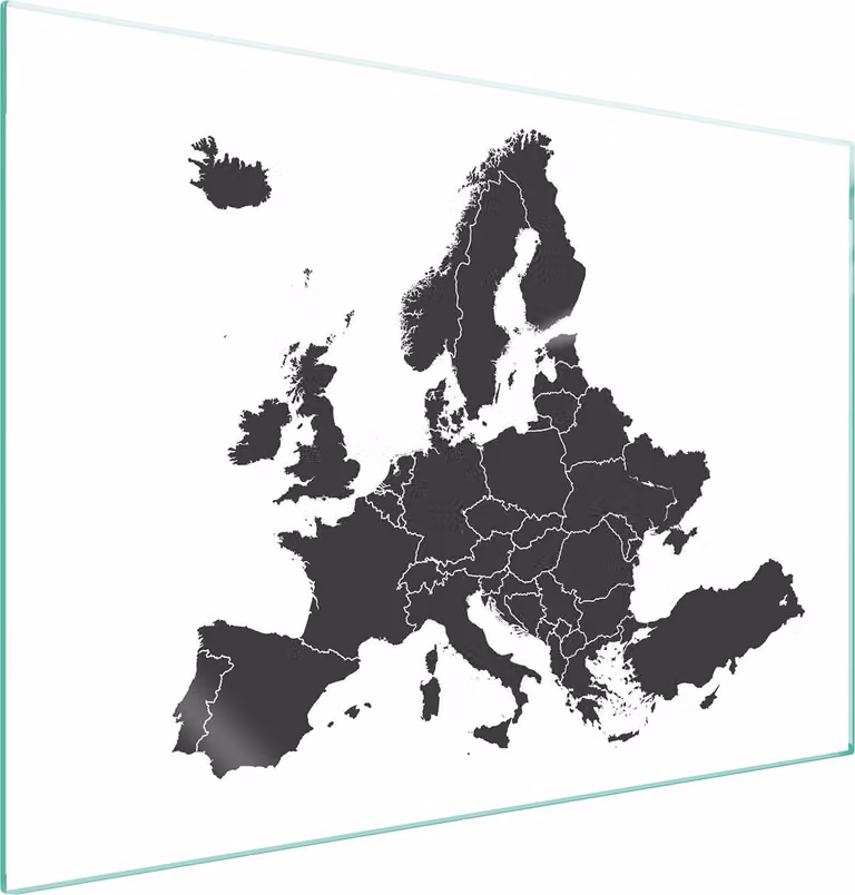 Piastra Di Protezione In Vetrina Per Mappa 70X52