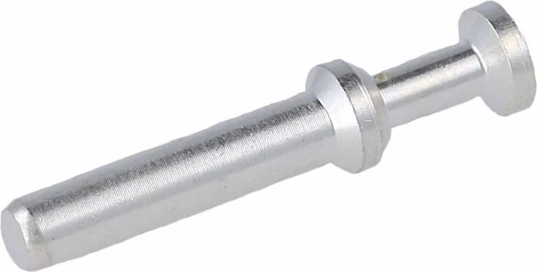 Connettore a crimpare HARTING C-Crimpkontakt, contatto a spillo (M), 1,5 mm², AWG16, argento, 1 pezzo. Materiale: lega di rame. Quantità: 1 pezzo