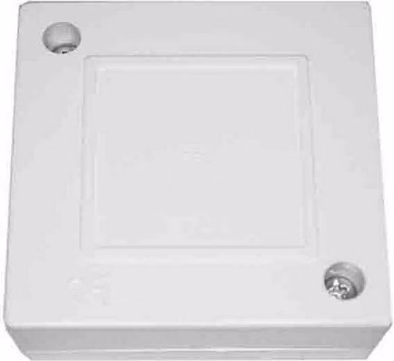 Scatola di giunzione Solera 43612 Bianco Bianco Taglia unica
