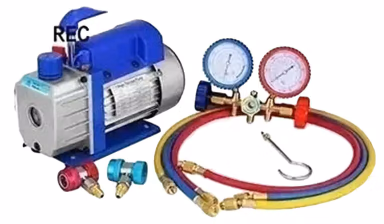 Pompe per vuoto, elevate prestazioni, design ergonomico, 1.8 CFM, 1-4 HP