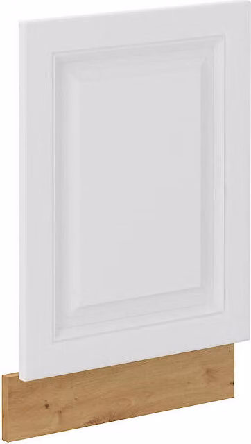 Anta per lavastoviglie da incasso SOPHIA - 45x57 cm, bianco / rovere artisan