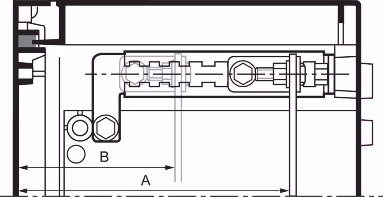 Schneider Electric Guide di regolazione della profondità NSYDPLM250