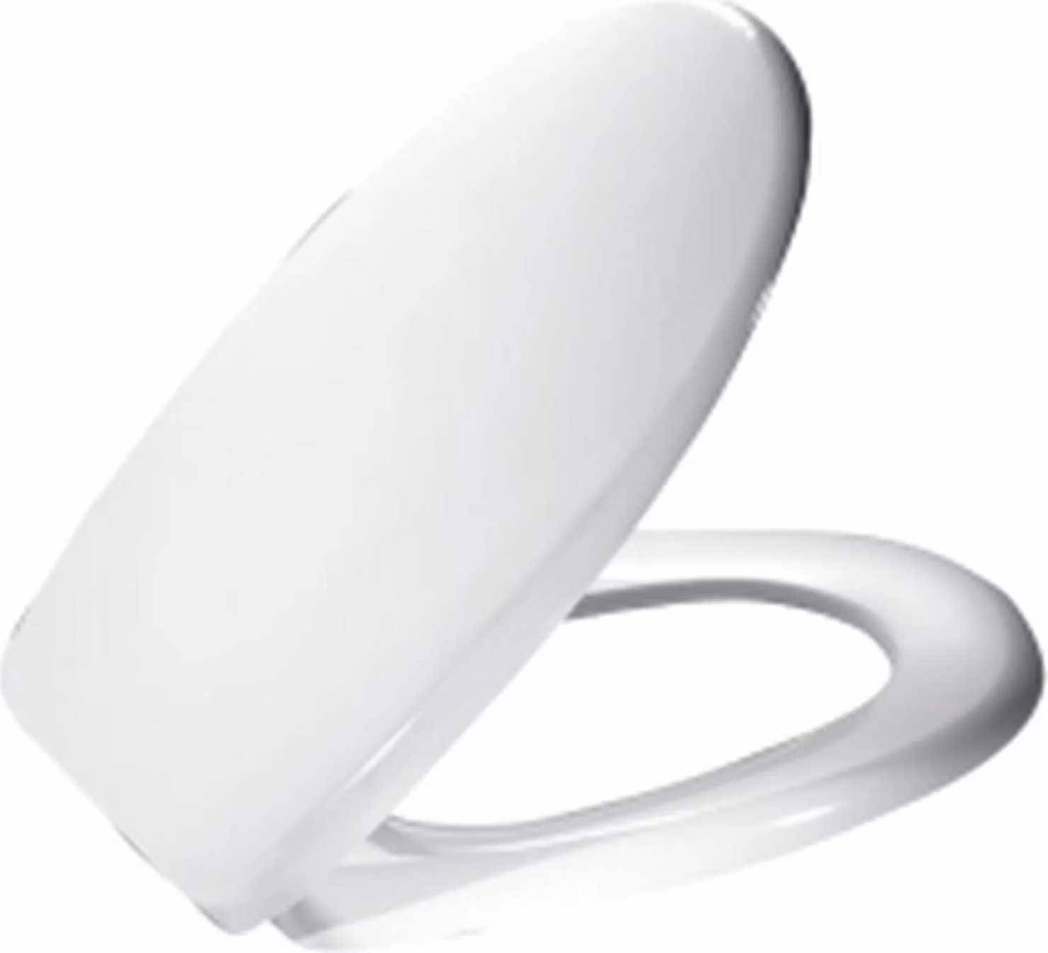 MKW Sedile WC con coperchio e cerniera metallica, Euro 3000 Plus, bianco, 1 pz.