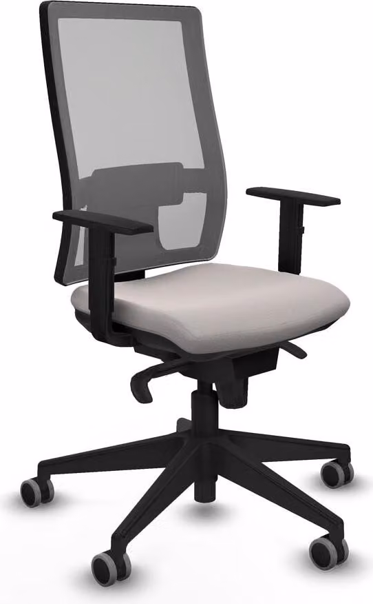 Sedia da ufficio Piqueras y Crespo 1D066G0 Bianco