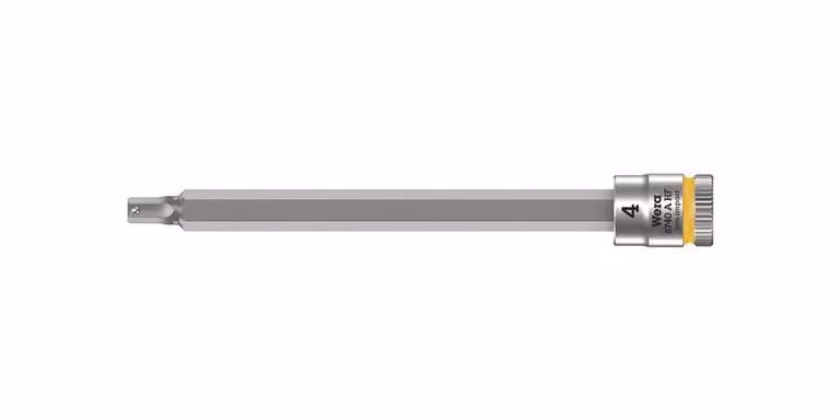 Inserto per cacciavite a esagono incassato da 1/4" con funzione di bloccaggio, 4x100 mm, Wera | 4013288187185