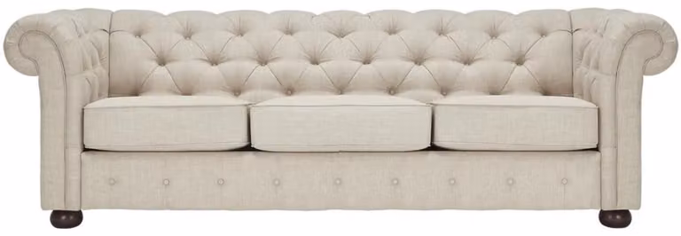 Beige Chesterfield Wohnzimmer Modern Design Couchen Sofa Samt Möbel Stoff