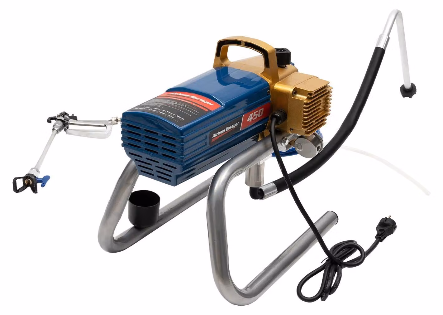 Spruzzatore di vernice - Apparecchio per spruzzare vernice - Pistola a spruzzo - Macchina per spruzzare vernice - Kit per spruzzare vernice - Potenza: 1500W
