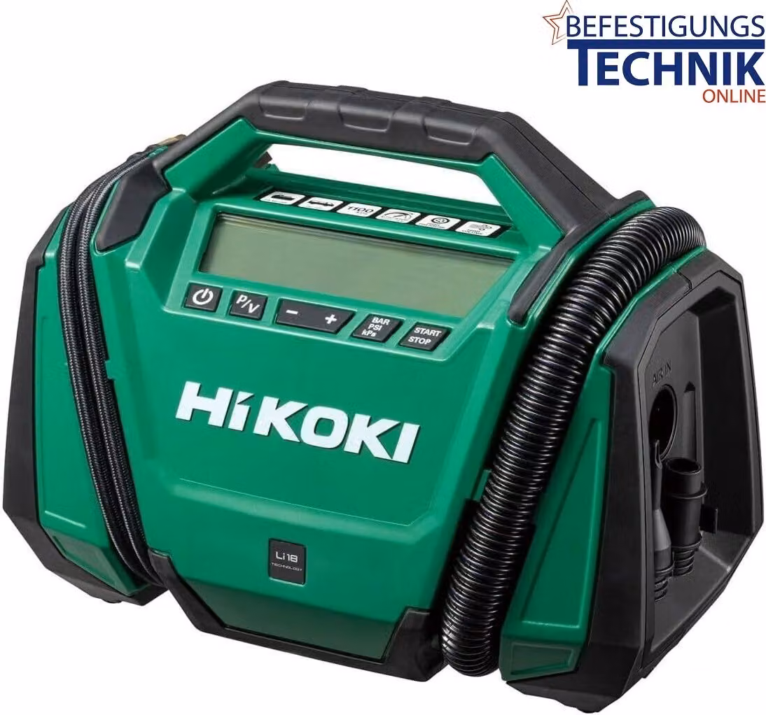 Hikoki UP18DA AKKU Compressore 18V Basic 16 l/min / 430 l/min