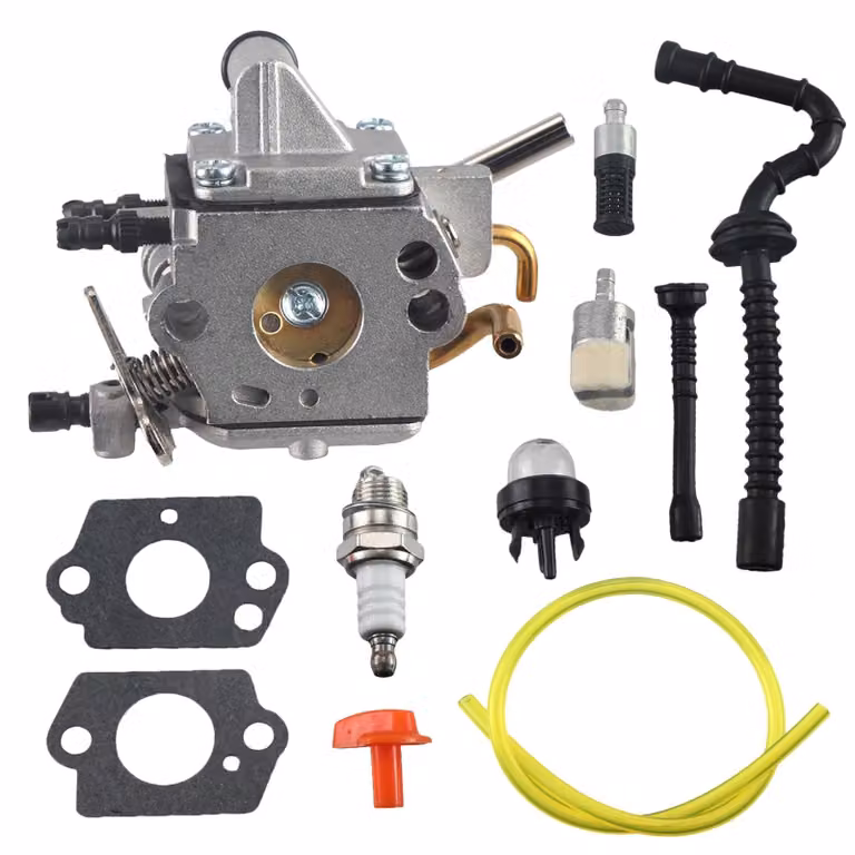 Solidchoice - Kit carburatore per motosega, completo di tubo di aspirazione