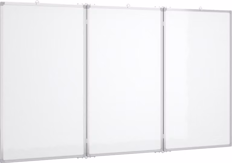 Lavagna Magnetica Pieghevole 120x100x1,7 cm in Alluminio