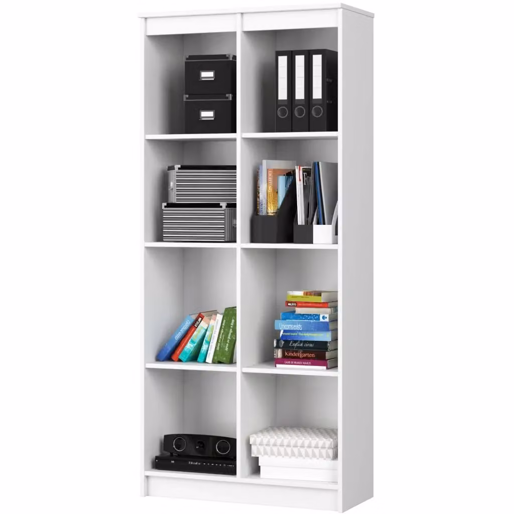Armadio da ufficio AKORD R80 Bianco L: 80 cm, P: 35 cm, H: 180 cm – 2