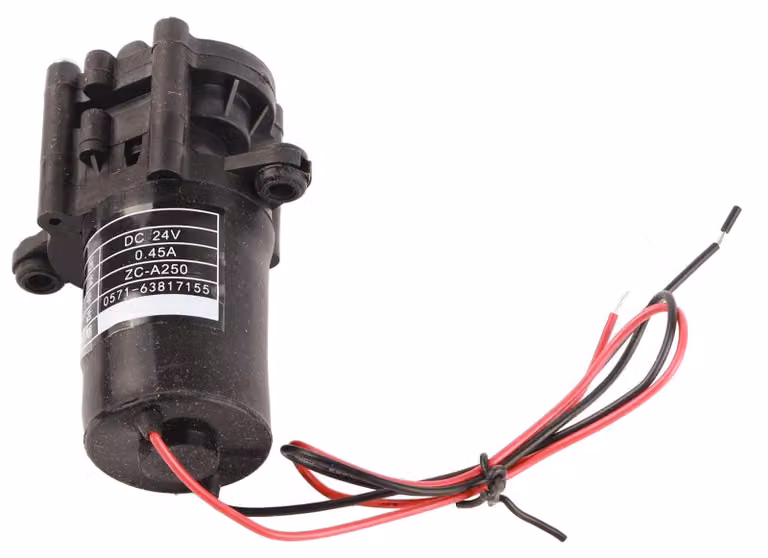 Mini pompa acqua a ingranaggi, 24V DC, autoaspirante, resistente alla corrosione, portata di 1,88 litri al minuto