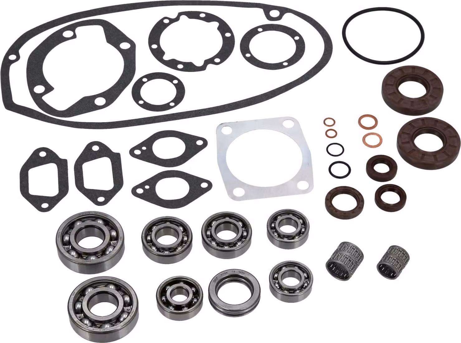 Set: guarnizioni del motore, guarnizioni dell'albero e cuscinetti a sfera - per ES 250/TS 250/ETS 250*