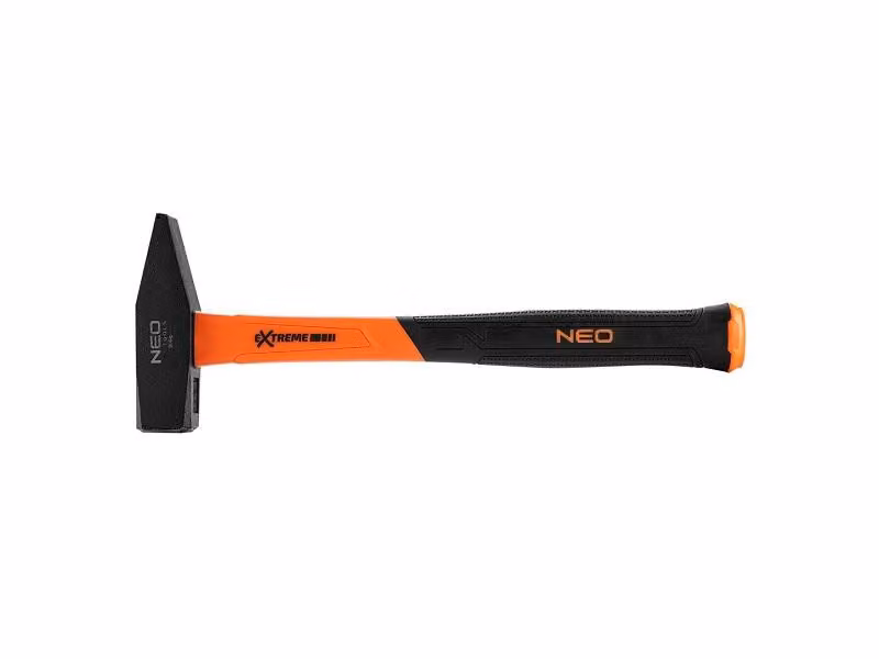 Martello da fabbro NEO TOOLS 300-2000g, manico in fibra di vetro, per officine di fabbro, falegname e lattoniere - 1000g