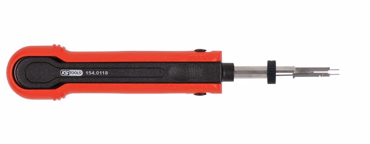KS TOOLS 154.0118 Attrezzo di sblocco per tappi piatti / tondi