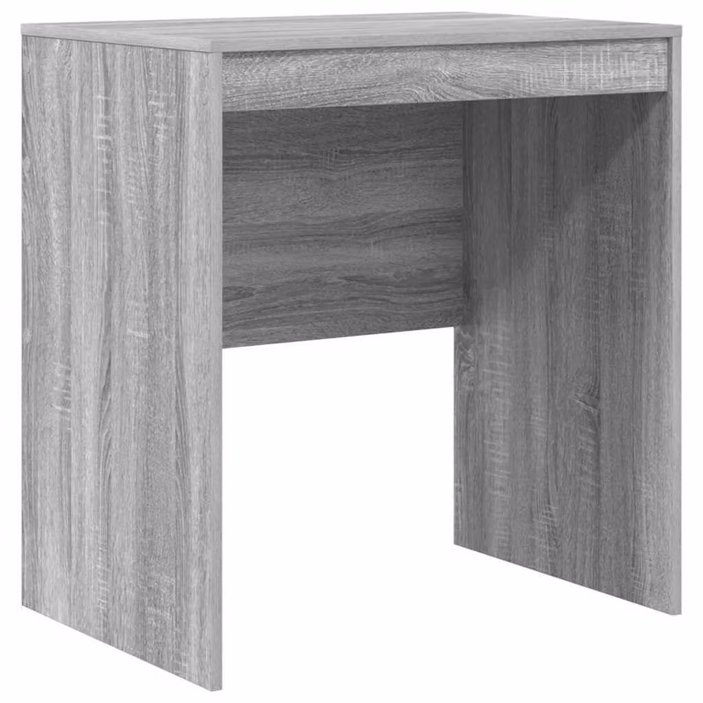 Solidchoice - Scrivania compatta, finitura grigio Sonoma, 70 x 50 x 76 cm