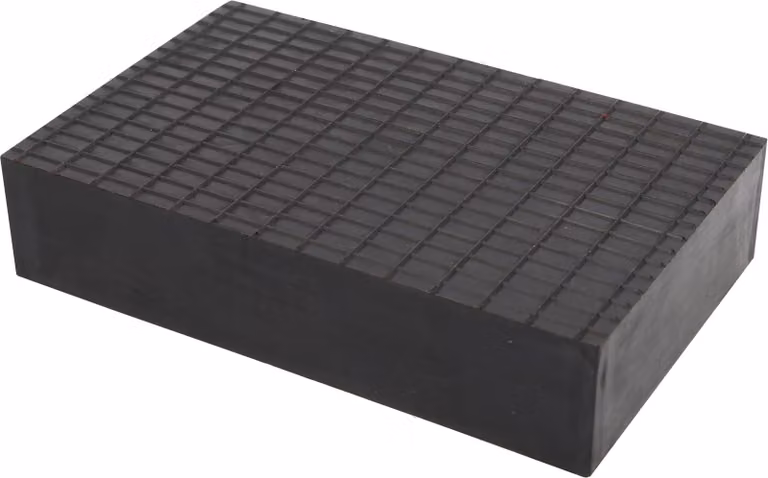 KS-Tools 160.0547 Cuscinetto in gomma 29 per piattaforme di sollevamento, 220 x 140 x 50 mm