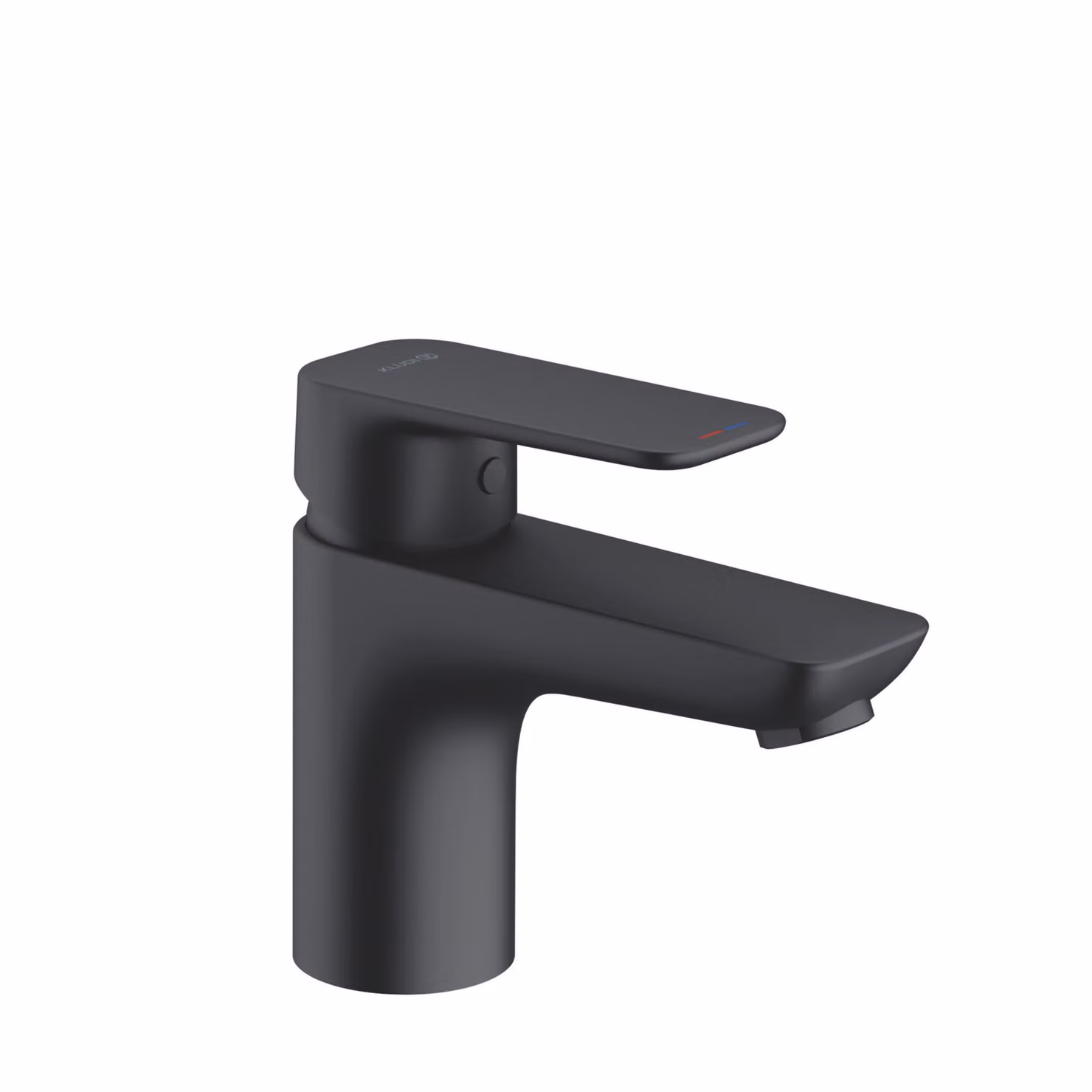 KLUDI PURE&STYLE Mitigeur monocommandé pour lavabo, hauteur de bec 75mm, sans garniture d'écoulement, 400283975, 400283975