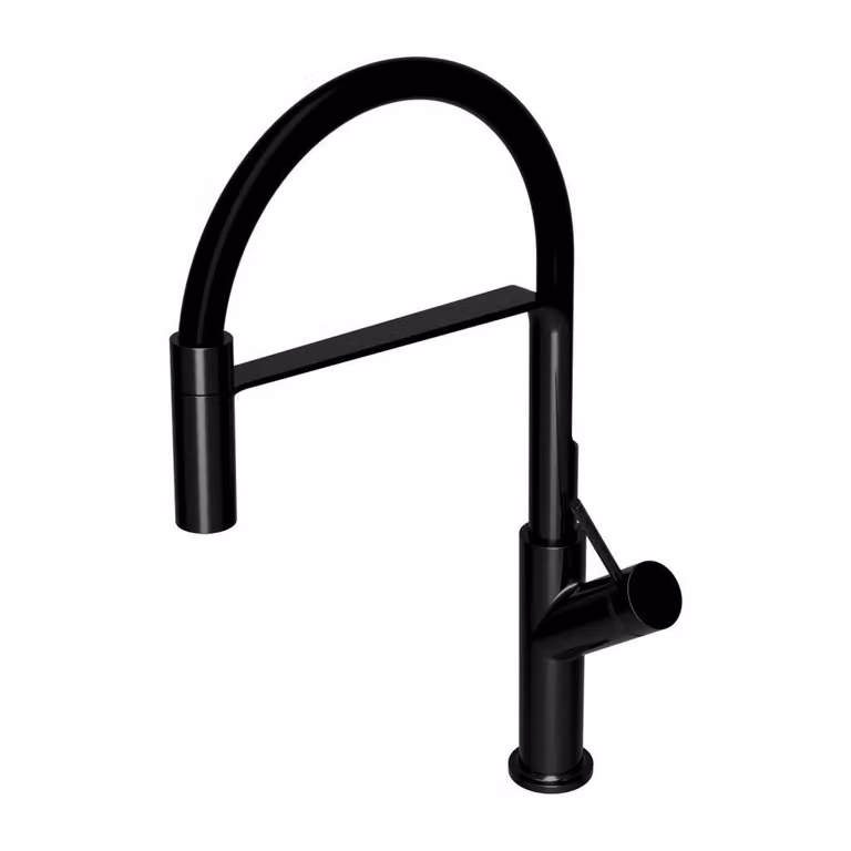 Omnires VITA VI6350BLBL Miscelatore per lavello, nero
