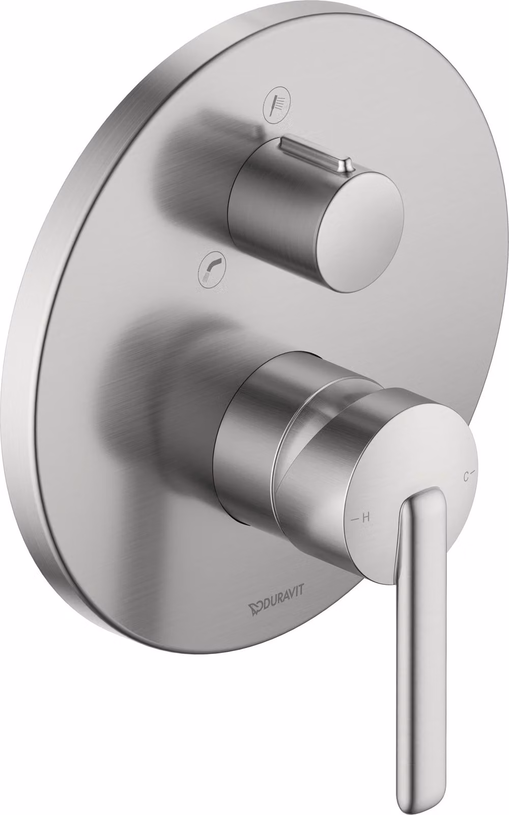 Duravit Balcoon Mitigeur monocommandé pour bain, montage encastré, 170x200mm, BA5210012070, BA5210012070
