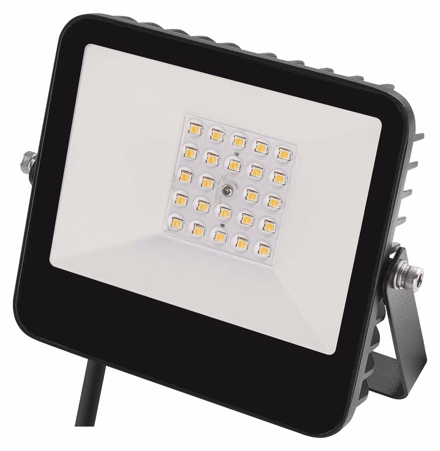 EMOS Faretto LED AVENO 20W, proiettore in alluminio impermeabile IP66 per ambienti umidi, interni ed esterni, luminosità 2900lm, bianco neutro 4000K, ZS2413