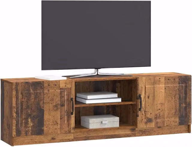 Mobile TV | Armadietto TV | Mobile Porta TV Legno antico 150 x 31 x 47 cm Legno ingegnerizzato