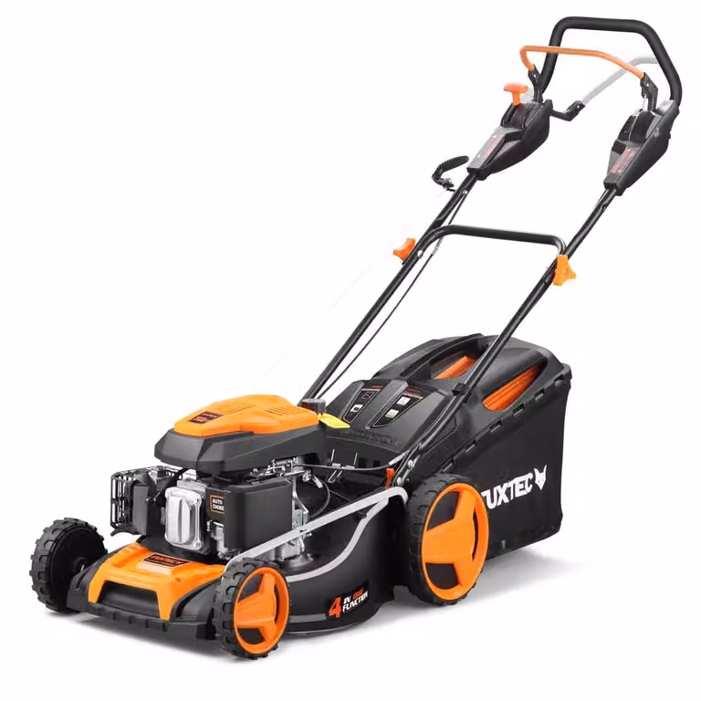 Tosaerba a scoppio semovente con regolazione della velocità FX-RM5196PRO FUXTEC - tagliaerba 196cc 4in1
