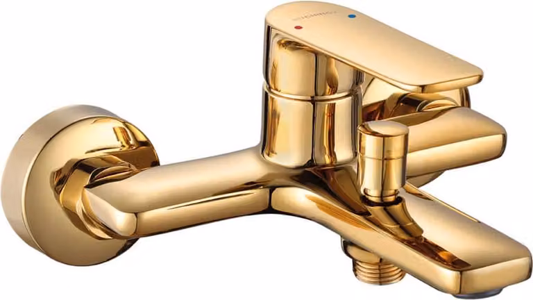 GAVA Gold Rubinetto da parete per vasca da bagno