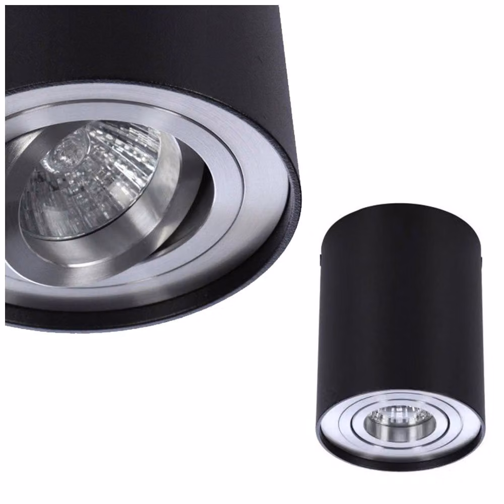 Lampada da soffitto Bross 1 Moderna in metallo nero Azzardo AZ0779