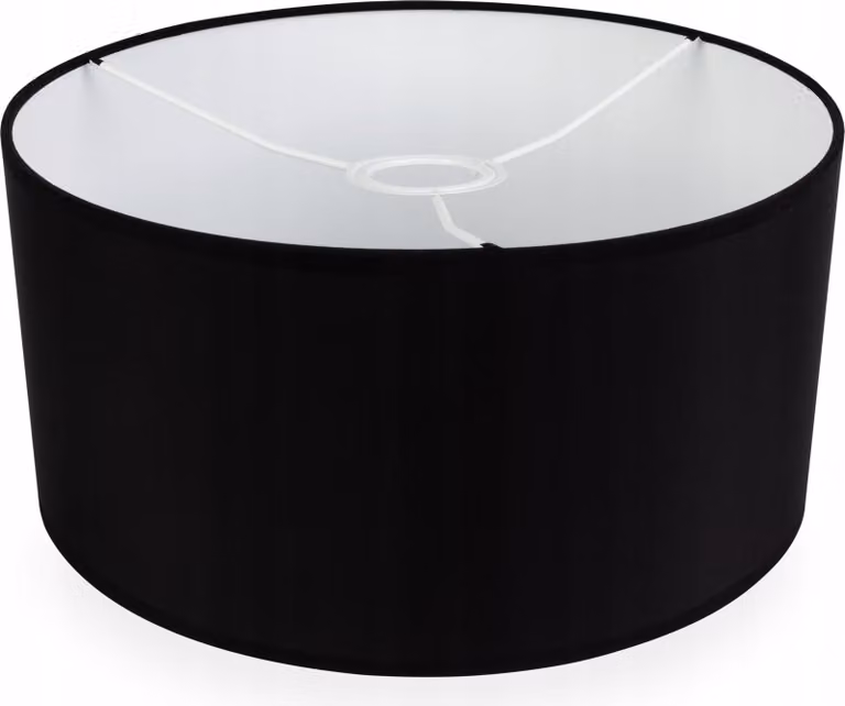 Paralume Per Lampada Da Tavolo Nero 40 Cm