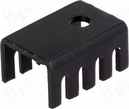 2 radiatori: pressati, larghezza: 13,21 mm, modello HS-S02, colore nero, lunghezza: 19,05 mm