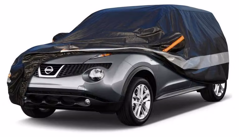 Copertura per auto, 10 strati, impermeabile e traspirante, per Nissan Juke (2010-2018), colore nero