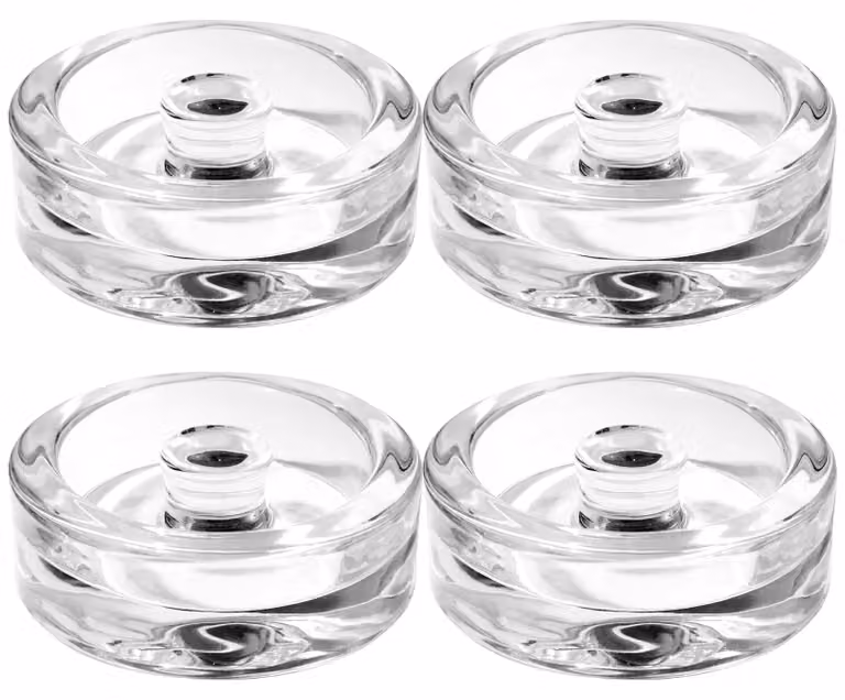 Contenitori per fermentazione in vetro, 4 pezzi, diametro 7 cm, con manico
