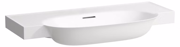 LAUFEN The New Classic lavabo, encastré, sans trou pour robinet, avec trop-plein, 1000x480x165mm, H8138574001091, H8138574001091