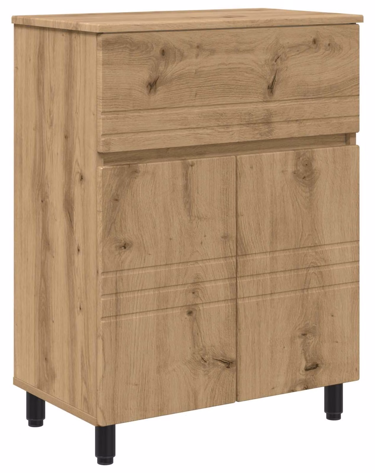 Mobiletto da bagno Rovere Artigianale 60 x 35 x 80 cm