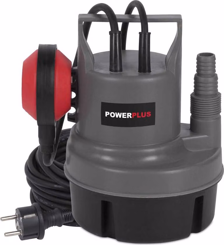 Pompa sommersa Powerplus 200 W per acque chiare - 3500 l/ora