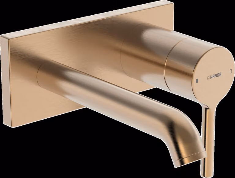 HANSA HANSAVANTIS Style Set de finition pour mitigeur de lavabo, encastré, saillie 179mm, 5480210781, 5480210781