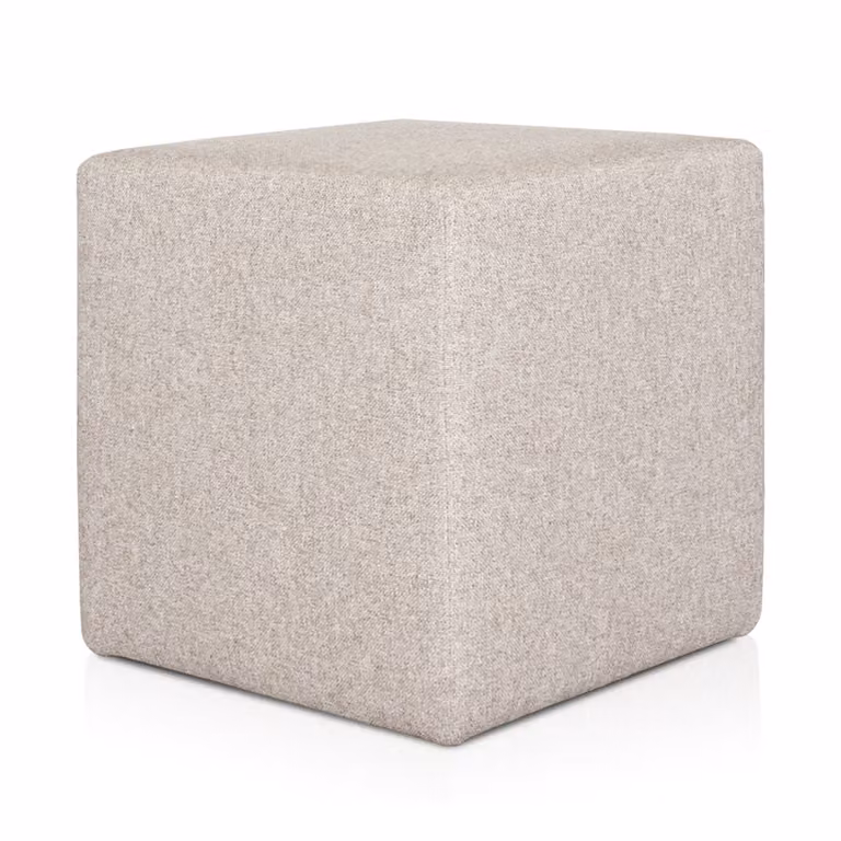 Pouf Rubino 43 X 43 cm Beige