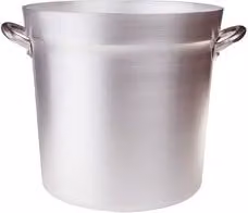 Pentola in alluminio Agnelli Professional Linea Salsa tipo Nord per pomodoro, Diametro: 32 cm, Silver