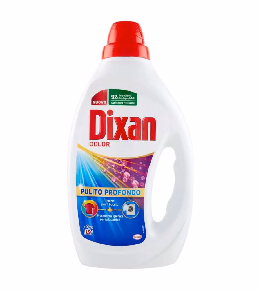 DIXAN Liquido Color 19 Lavaggi 855 ml
